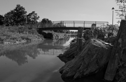 Die Brücke... über die Düssel